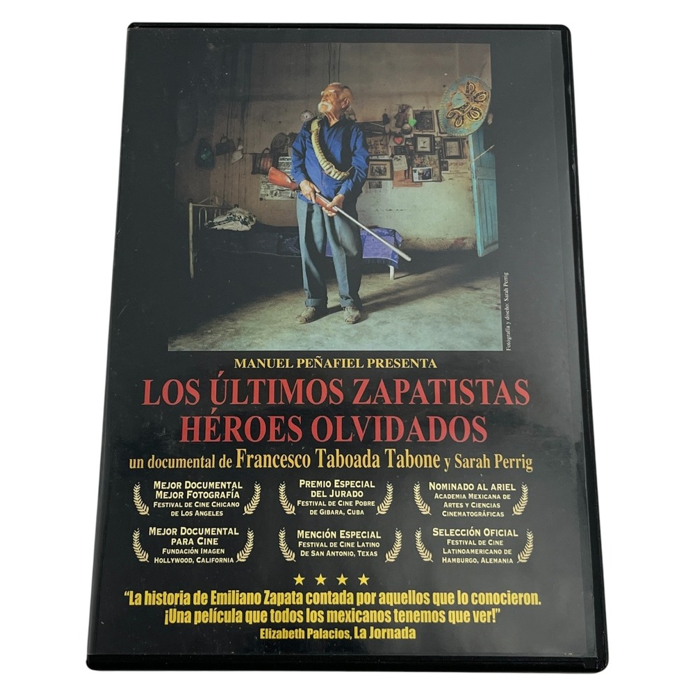 Los Ultimos Zapatistas Heroes Olvidados DVD Documentary Francesco Taboada Tabone